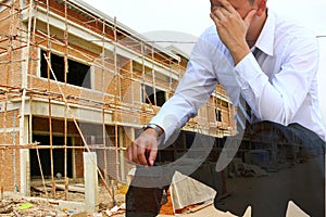 Owner in high pressure moment with construction project oversupply