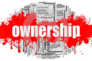 Ownership word cloud