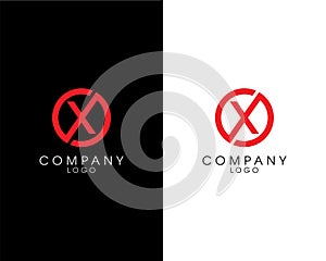 OX, XO Initial letter logotype company name design. vector logo for business and company identity