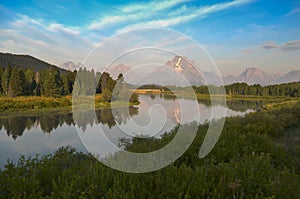 Oxbow Bend at Grand Teton