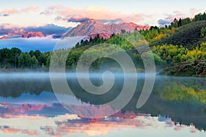 Oxbow Bend Sunrise