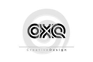 OXE Creative Unique Modern Letter Logo Design