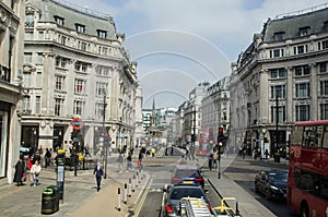 Oxford Circus, London - slightly elevated view