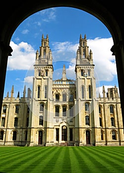 Oxford England All Souls College Oxford University