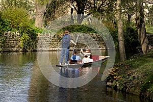 Punting in Oxford