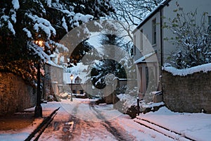 Oxford snow