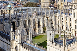 Oxford in spring morning
