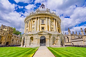 Radcliffe Camera, room addition to the Bodleian Library in Oxfor