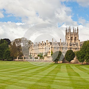 Oxford University College buildings