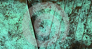 Oxidized copper texture