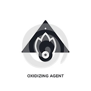 oxidizing agent isolated icon. simple element illustration from cleaning concept icons. oxidizing agent editable logo sign symbol