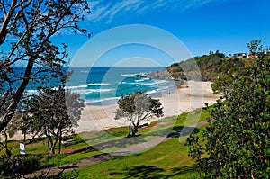 Oxley Beach at Port Macquarie Australia photo