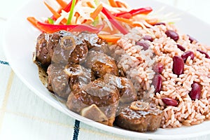 Oxtail Curry with Rice photo