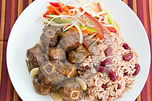 Oxtail Curry with Rice