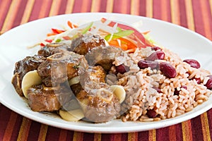 Oxtail Curry with Rice