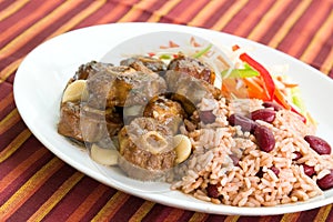 Oxtail Curry with Rice - Carib photo