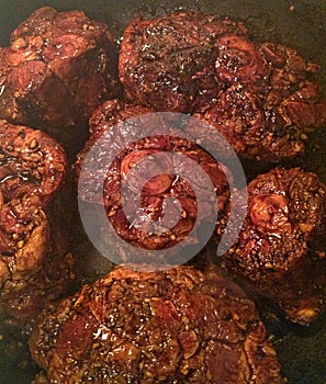 Oxtails Cooking
