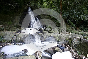 Oxum waterfall in salvador