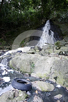 Oxum waterfall in salvador