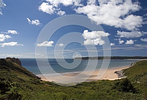 Oxwich bay - Gower peninsula. Wales