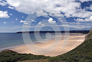 Oxwich bay - Gower peninsula. Wales