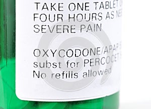 Oxycodone photo