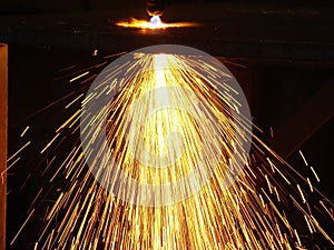 Oxygen - acetylene cutting torch