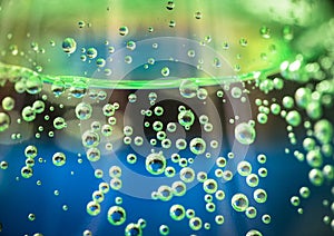 Oxygen bubbles.