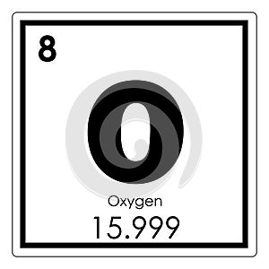 Oxygen chemical element