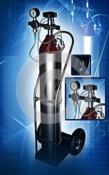 Oxygen cylinder