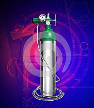 Oxygen cylinder