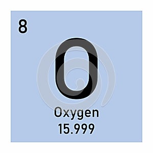 Oxygen icon illustration