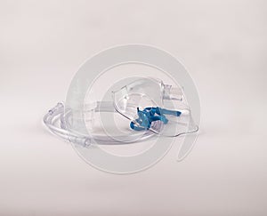 Oxygen mask with nebulizer for adults / children, sterile, tube length 200 cm