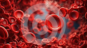 oxygen red blood cell