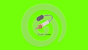 Oxygen sensor icon animation