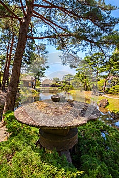 Oyakuen medicinal herb garden in Aizuwakamatsu, Fukushima, Japan