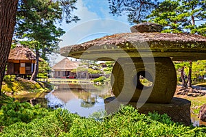 Oyakuen medicinal herb garden in Aizuwakamatsu, Fukushima, Japan