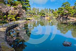 Oyakuen medicinal herb garden in the city of Aizuwakamatsu, Fukushima, Japan