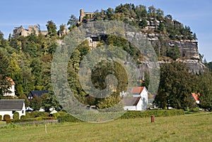 Oybin in Oberlausitz, Germany