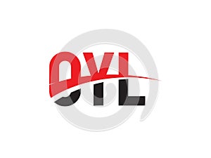 OYL Letter Initial Logo Design Vector Illustration photo