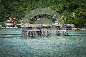 Oyster farm, Bais, Negros Oriental