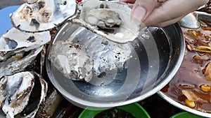 Oyster in Hai Phong, Vietnam