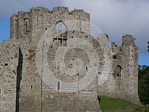 Oystermouth Castle Mumbles Wales