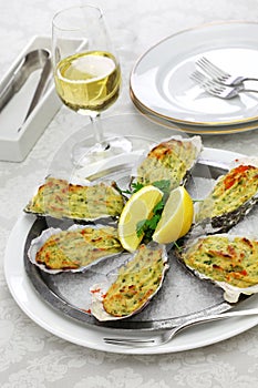 oysters rockefeller