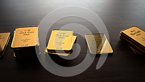 1 Oz Gold Bars