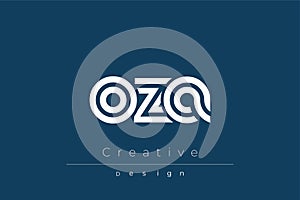 OZA Creative Unique Modern Letter Logo Design