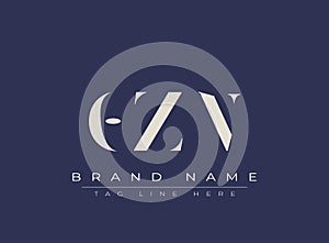 OZN abstract letter logo design