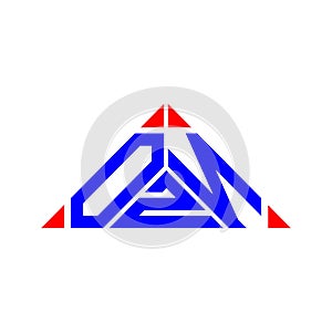 OZN letter logo creative design with vector graphic, OZN