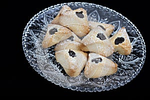 Ozney haman bakery symbol of the Jewish holiday of Purim