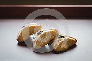 ozney haman Haman Ear Triangular pastry made of crispy dough stuffed.